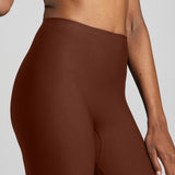 No - Show Biker Short - Siella - Color: Cocoa Cacao