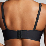 No - Show Plunge Non - Padded Bra - Siella - Color: Black Noir