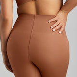 No-Show Shapewear Short - Siella - Color: Toffee Caramel