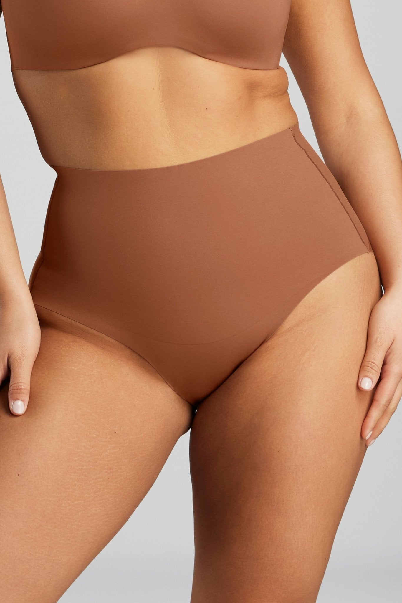 No - Show Shaping Brief - Siella - Color: Toffee Caramel