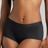 Organic Cotton Boy Short - Siella - Color: Black Noir