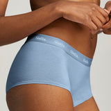 Organic Cotton Boy Short - Siella - Color: Sky Blue Bleu ciel