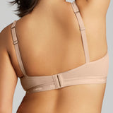 Organic Cotton Plunge Foam Bra - SIELLA - Color: Beach Beige Beige plage