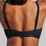 Organic Cotton Foam Cup Bra - Siella - Color: Black Noir