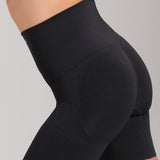 Sculpt High Waist Shaping Short - Siella - Color: Black Noir