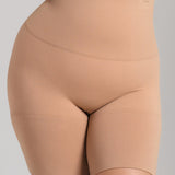 Sculpt High Waist Shaping Short - Siella - Color: Taupe