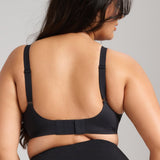 Sculpt V - Neck Bra - Siella - Color: Black Noir