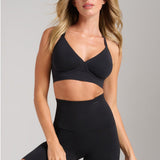 Sculpt V - Neck Bra - Siella - Color: Black Noir