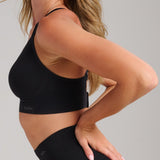 Sculpt V - Neck Bra - Siella - Color: Black Noir