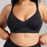 Sculpt V - Neck Bra - Siella - Color: Black Noir