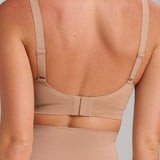 Sculpt V - Neck Bra - Siella - Color: Taupe