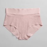 Soft Lace Boy Brief - SIELLA - Color: Barely Pink Rose délicat