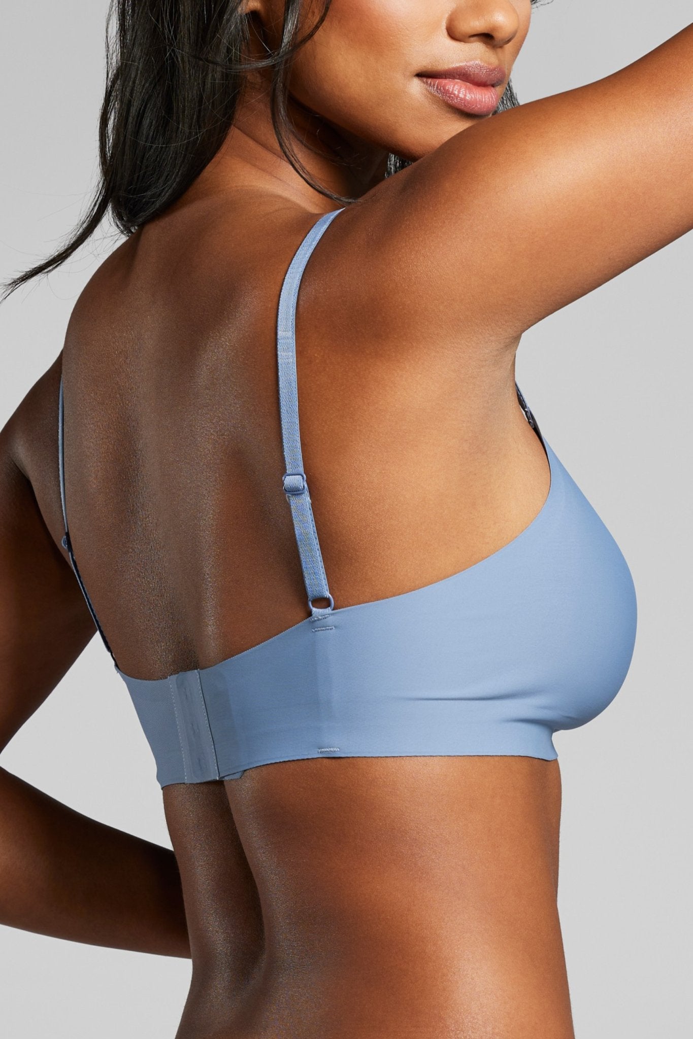 Invisible V - Neck Non - Padded Bra - Siella - Color: Wild Wind