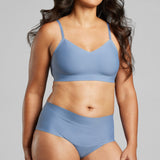 Invisible V - Neck Non - Padded Bra - Siella - Color: Wild Wind