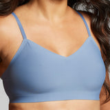 Invisible V - Neck Non - Padded Bra - Siella - Color: Wild Wind