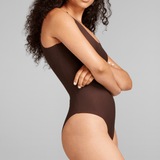 No - Show Bodysuit - Siella - Color: Coffee Bean Café
