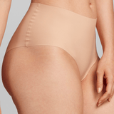 No - Show High Waist Brief - Siella - Color: Maple Sugar Sucre d'érable