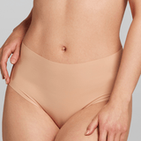 No - Show High Waist Brief - Siella - Color: Maple Sugar Sucre d'érable