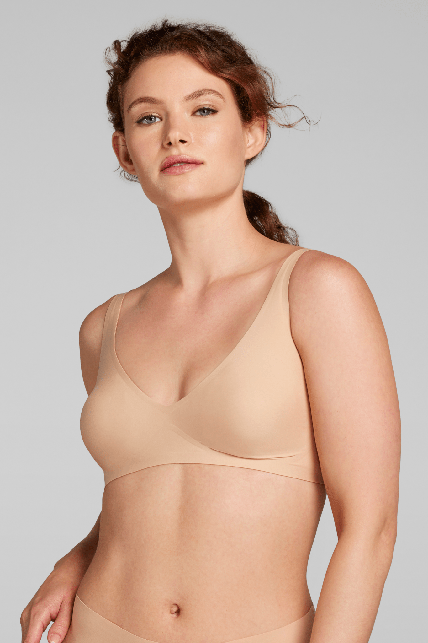 No - Show Plunge Non - Padded Bra - Siella