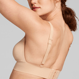 No - Show Triangle Bra - Siella - Color: Maple Sugar Sucre d'érable