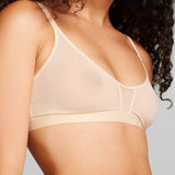 Power Mesh Bra - Siella - Color: Sand Sable
