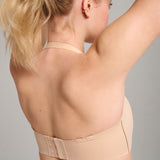 No-Show Strapless Foam Bra - Siella - Color: Maple Sugar Sucre d'érable