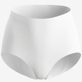 Organic Cotton No - Show High Waist Brief - Siella - Color: White Blanc