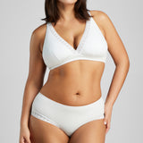 Organic Cotton Lace Cheeky