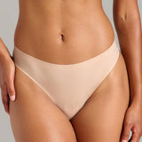 Invisible Thong - Siella - Color: Biscotti Beige Beige biscotti