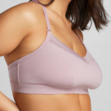 Organic Cotton Lace Balconette Bra