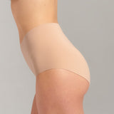 Organic Cotton No-Show High Waist Brief