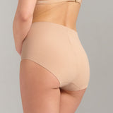 Organic Cotton No-Show High Waist Brief