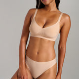 Invisible Thong - Siella - Color: Biscotti Beige Beige biscotti