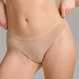 Organic Cotton Bikini - SIELLA - Color: Beach Beige Beige plage
