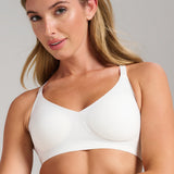 Invisible V-Neck Bra - SIELLA - Color: White Blanc