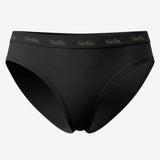Organic Cotton Bikini - SIELLA - Color: Black Noir