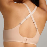 Invisible V-Neck Bra - SIELLA - Color: Biscotti Beige Beige biscotti