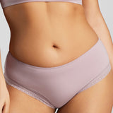 Organic Cotton Lace Cheeky