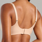 Invisible V-Neck Bra - SIELLA - Color: Biscotti Beige Beige biscotti