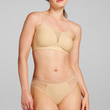 Micro Mesh Bikini - Siella - Color: Cuban Sand Sable cubain