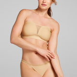 Micro Mesh Thong - Siella - Color: Cuban Sand Sable cubain