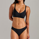 Invisible Thong - Siella - Color: Black Noir