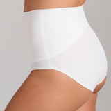 Invisible High Waist Shaping Brief - SIELLA - Color: White Blanc