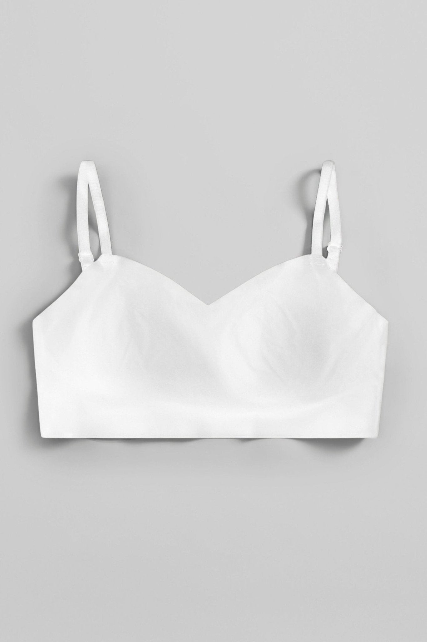 Invisible V - Neck Non - Padded Bra - Siella