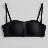 Microfiber Multiway Bra - Siella - Color: Black Noir