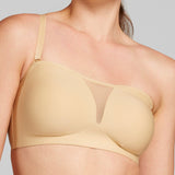 Microfiber Multiway Bra - Siella - Color: Cuban Sand Sable cubain