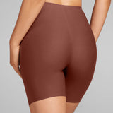 No - Show Biker Short - Siella - Color: Cocoa Cacao