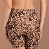 No - Show Biker Short - Siella - Color: Leopard Léopard