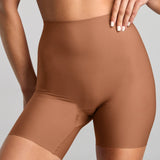 No - Show Biker Short - Siella - Color: Toffee Caramel