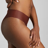 No-Show Bikini - Siella - Color: Cocoa Cacao